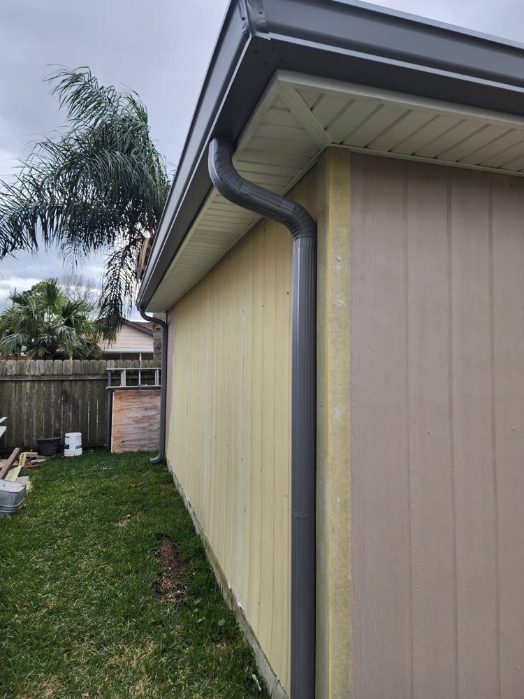 Gutters work by Anything and Everything Roofing in New Orleans